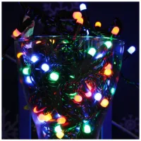 Гірлянда ColorWay LED 200 20м 8 функцій Color 220V (CW-G-200L20VMC) - 8