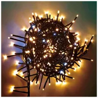 Гірлянда ColorWay Мішура-водоспад LED 250 5 м 150 теплий статичний+100 білий водоспад (CW-G-250L5VMC) - 2