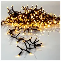 Гірлянда ColorWay Мішура LED 320 10 м 8 функцій теплий колір USB (CW-G-320L10U) - 4