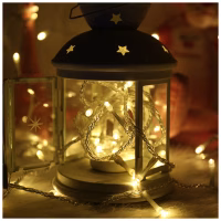 Гирлянда ColorWay LED 50 5 м 8 функций Теплый цвет USB (CW-G-50L5U) - Image 12