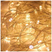 Гирлянда ColorWay LED 50 5 м 8 функций Теплый цвет USB (CW-G-50L5U) - Image 6