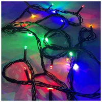 Гірлянда ColorWay LED 50 5 м 8 функцій кольорова 220V (CW-G-50L5VMC) - 7