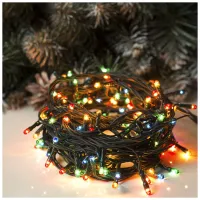 Гірлянда ColorWay LED 50 5 м 8 функцій кольорова 220V (CW-G-50L5VMC) - 8