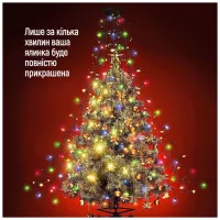 Гірлянда ColorWay Каскад LED 98 7 x 1.5 м 8 функцій (CW-G-98L71CUMC) - 11