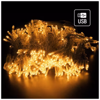 Гирлянда ColorWay Штора занавес 3 x 2 м 240 LED USB теплый цвет (CW-GW-240L32U) - Image 4