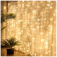 Гирлянда ColorWay Штора занавес 3 x 2 м 240 LED USB теплый цвет (CW-GW-240L32U) - Image 6