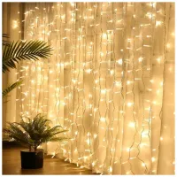 Гірлянда ColorWay Штора завіса 3 x 2 м 240 LED USB теплий колір (CW-GW-240L32U) - Зображення 6