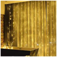 Гірлянда ColorWay Штора завіса 3 x 2 м 240 LED USB теплий колір (CW-GW-240L32U) - Зображення 8