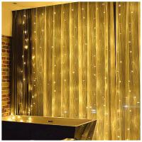 Гирлянда ColorWay Штора занавес 3 x 2 м 240 LED USB теплый цвет (CW-GW-240L32U) - Image 8