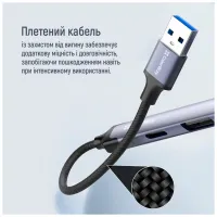 Концентратор ColorWay USB-A/USB-C 4-in-1 USB2.0х2/USB3.0/USB-C2.0 (CW-HUB06) - 12