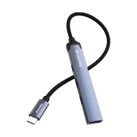 Концентратор ColorWay USB-C 4-in-1 USB-C2.0х3/USB3.0 (CW-HUB07) - 1