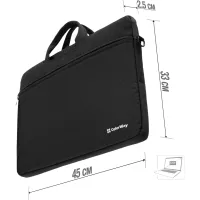 Сумка для ноутбука ColorWay 17.3" Casual Black (CW-LBC173-BK) - 5