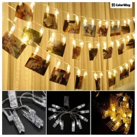 Гірлянда ColorWay 40 LED, 4.2м, з прищіпками (CW-LCP-40L42B) - 3