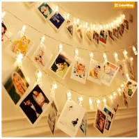 Гірлянда ColorWay 40 LED, 4.2м, з прищіпками (CW-LCP-40L42B) - 7