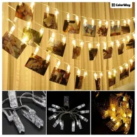 Гірлянда ColorWay Світлодіодна з прищіпками для фото 40 LED / 4.2 м USB (CW-LCP-40L42BU) - 2