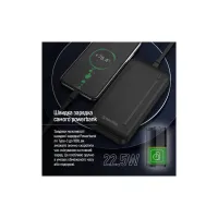 Батарея універсальна ColorWay 20 000 mAh Portable Charger (USB/QC3.0 + USB-C/PD/22.5W) Black (CW-PB200LPB4BK-PD) - Зображення 12