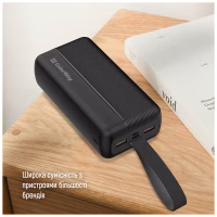 Батарея універсальна ColorWay 30 000 mAh High-power 2 PD/20W, QC/3.0, USB-C/Micro-USB (CW-PB300LPC2BK-PD) - Image 7