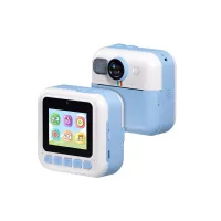 Дитячий фотоапарат ColorWay з функцією миттєвого друку (Blue) (CW-PHP01B) - 4
