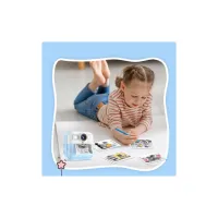 Дитячий фотоапарат ColorWay з функцією миттєвого друку (Blue) (CW-PHP01B) - 7