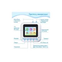 Дитячий фотоапарат ColorWay з функцією миттєвого друку (Blue) (CW-PHP01B) - 8