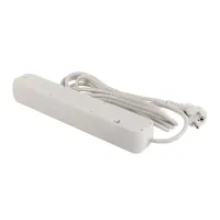 Мережевий фільтр живлення ColorWay CW-PSEA53W, 5 розеток/ 3M white (CW-PSEA53W) - 5