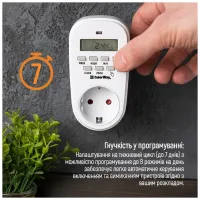 Розумна розетка ColorWay CW-STE01-7D - 8