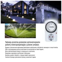 Розумна розетка ColorWay CW-STM01-24H - 9