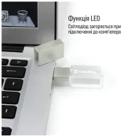USB флеш накопичувач ColorWay 64GB ColorWay Crystal USB 3.0 (CW-USBCL64) - 11