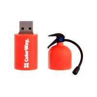 USB флеш накопичувач ColorWay Fire 32 GB USB 3.0 Red (CW-USBFE32) - 2