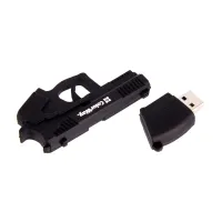 USB флеш накопичувач ColorWay Pistol 64 GB 3.0 Black (CW-USBPL64) - 7