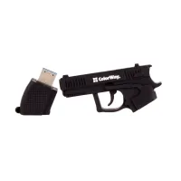 USB флеш накопичувач ColorWay Pistol 64 GB 3.0 Black (CW-USBPL64) - 9