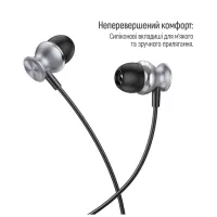 Навушники ColorWay 3.5 mm Wired Earphone UrbanBeat Black (CW-WD03BK) - 3