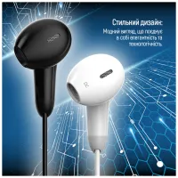 Навушники ColorWay 3.5 mm Wired Earphone Sound Wave White (CW-WD04WT) - 11