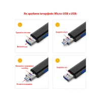 Зчитувач флеш-карт Dynamode 3-in-1 (D-188) - 9