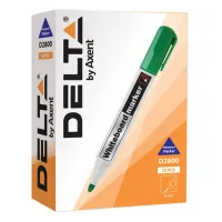 Маркер Delta by Axent Whiteboard D2800, 2 мм, round tip, red (D2800-06) - Зображення 2