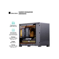Корпус для ПК JONSBO D32 STD Black - 4