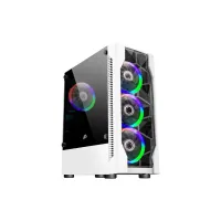 Корпус для ПК 1stPlayer D4-WH-4F1-W - 1