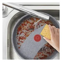 Сковорода Tefal ВОК Hard Stone 28 см, алюміній, бакеліт, сірий (D4561932) - 5