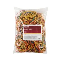 Резинки для грошей Delta by Axent assorted colors, 500г (D4622) - Зображення 1