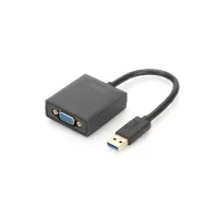 Перехідник USB 3.0 AM to VGA F 0.15m Full HD Digitus (DA-70840) - 1