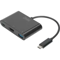 Переходник USB-C to HDMA 2xUSB Digitus (DA-70855) - Изображение 1