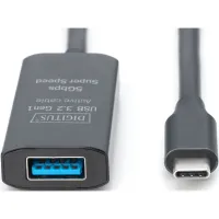 Дата кабель USB 3.2 AF to USB-C 5.0m Gen1 Active 5G Digitus (DA-73110) - Изображение 2
