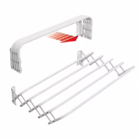 Сушарка для білизни Casa Si Towel Flex 3 White Настінна (CS92194X10) (DAS302383) - Image 3