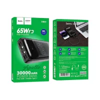 Батарея універсальна HOCO 30000mAh Apollo PD/65W QC/3.0 Black (DB81 / 714720) - Зображення 6