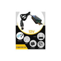 Кабель живлення USB to DC 5.5x2.5mm 0.8m 12V 1.5A XoKo (DC-5-12-1,5A) - Зображення 6