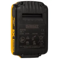 Акумулятор до електроінструменту DeWALT 18V, 2Ah, час заряджання 30 хв, вага 0.4 кг (DCB183_N314783) - 6