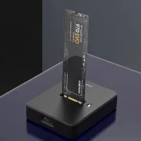 Док-станція для накопичувачів Gembird USB Type-C M.2 SATA NVME SSD (DD-U3M2) - 5