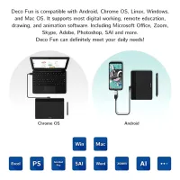 Графічний планшет XP-Pen Deco Fun Black (Deco Fun XS_BK) - 7