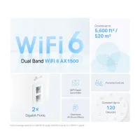 Точка доступу Wi-Fi TP-Link DECO-X10-3-PACK - 2