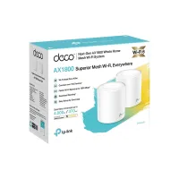 Точка доступу Wi-Fi TP-Link DECO X20 2PK AX1800 1xGE LAN 1xGE WAN MU-MIMO OFDMA MESH (DECO-X20-2-PACK) - 6